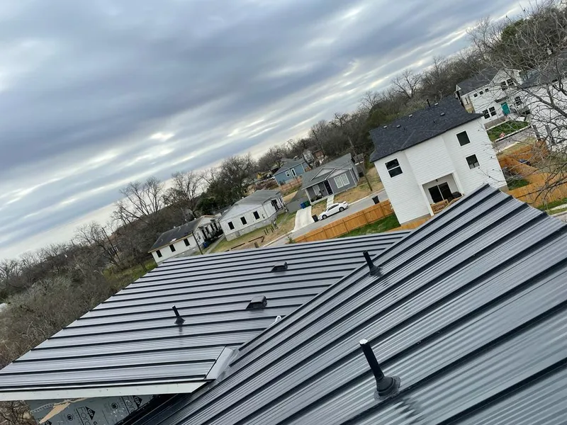 Standing seam metal roof panels with vents for Skylight Repair in Wawarsing